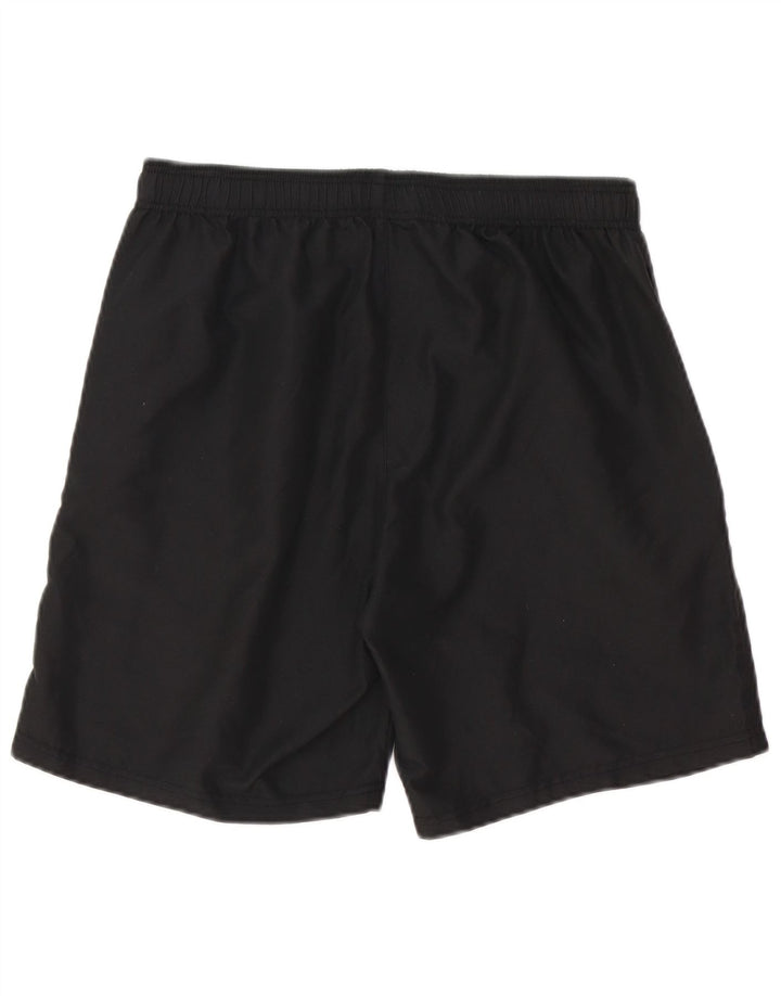 Pantaloncini sportivi grafici da uomo Kappa grandi neri in poliestere