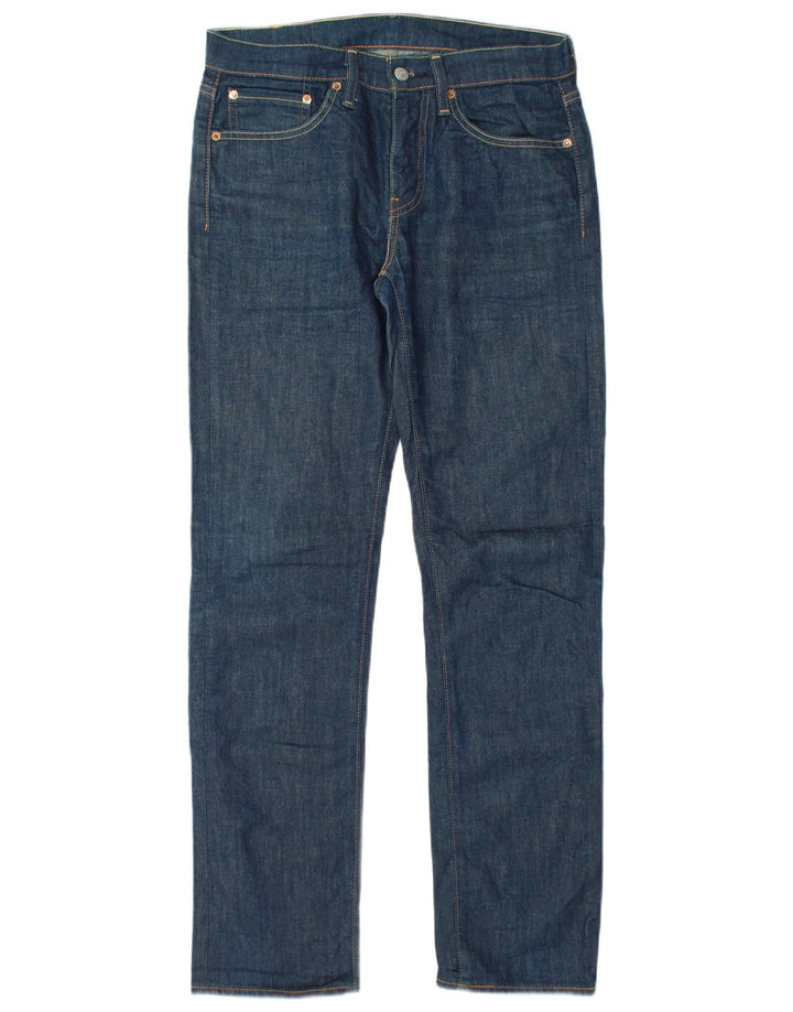 LEVI'S Womens 511 Slim Jeans W31 L32 Blue Cotton