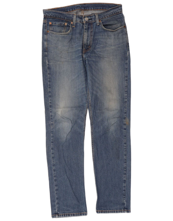 Levi's Mens 511 Slim Jeans W32 L32 Blue Cotton