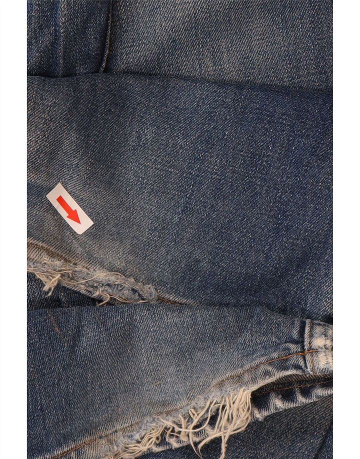 Levi's Mens 507 Bootcut Jeans W31 L34 Blue Cotton