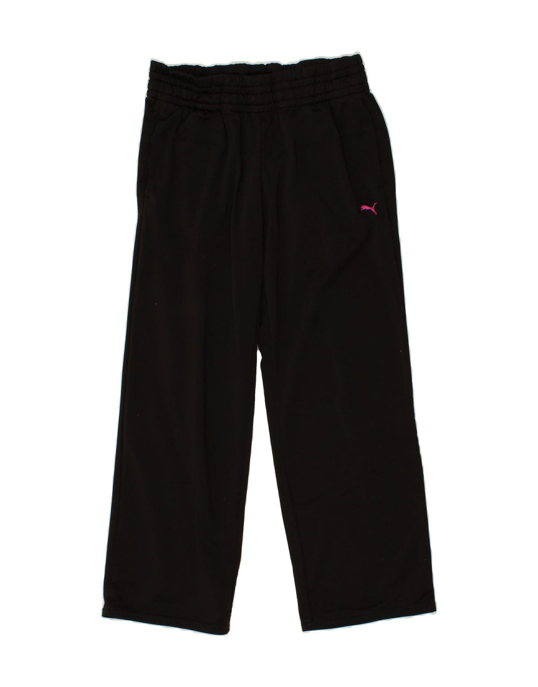 PUMA Womens Tracksuit Trousers UK 14 Medium Black Polyester Vintage Puma and Second-Hand Puma from Messina Hembry 