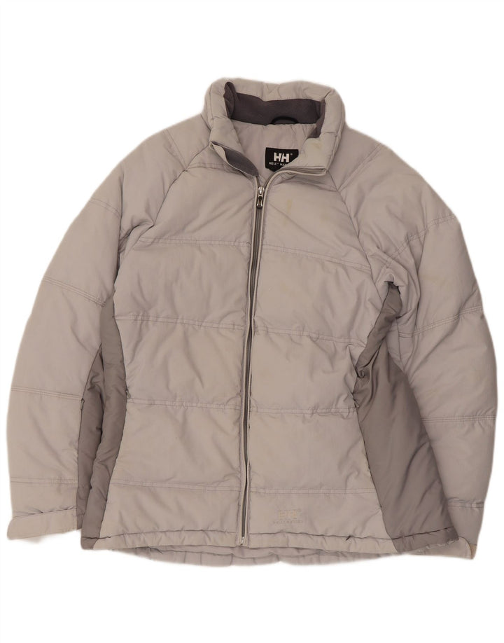 Helly Hansen γυναικείο τζάκετ με επένδυση UK 16 Large Grey Colourblock Nylon