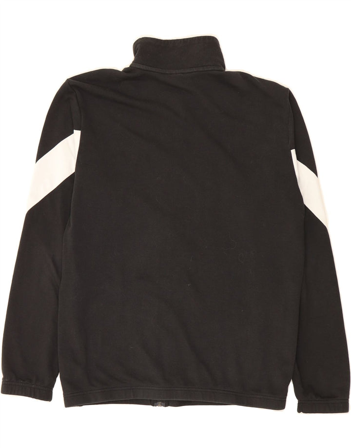 ADIDAS Mens Tracksuit Top Jacket Medium Black Colourblock Polyester Vintage Adidas and Second-Hand Adidas from Messina Hembry 