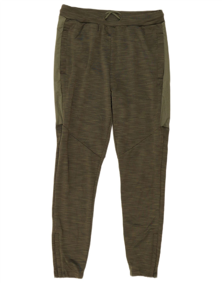 Superdry Træningsdragtsbukser til mænd Small Khaki Flecked Polyester