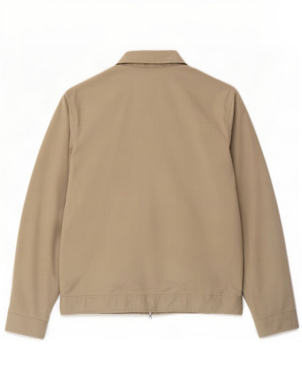 Marks & Spencer Chaqueta Bomber Autograph para Hombre UK 36 Small Beige Cotton