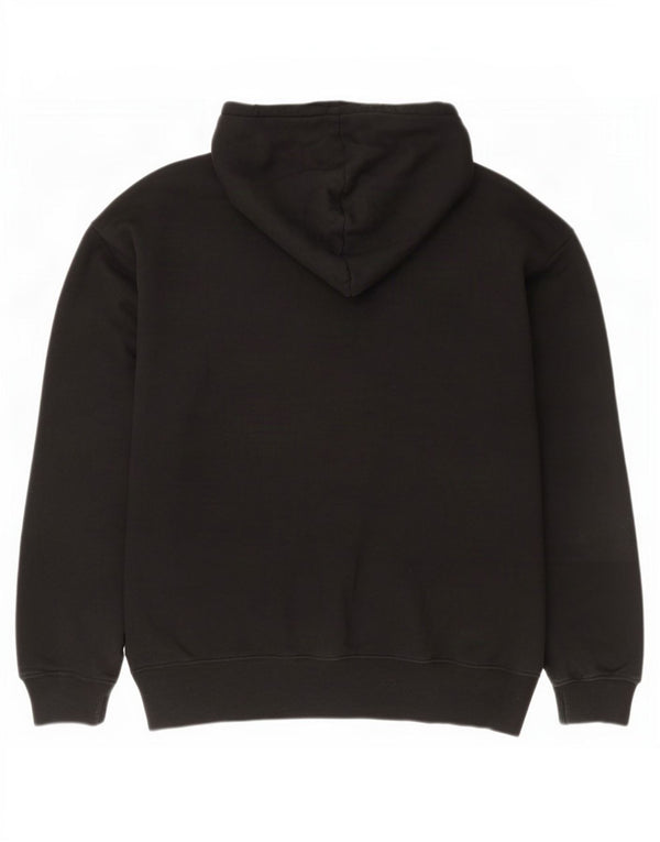 Adidas Mens Loose Fit Hoodie Jumper 2XL Black Cotton