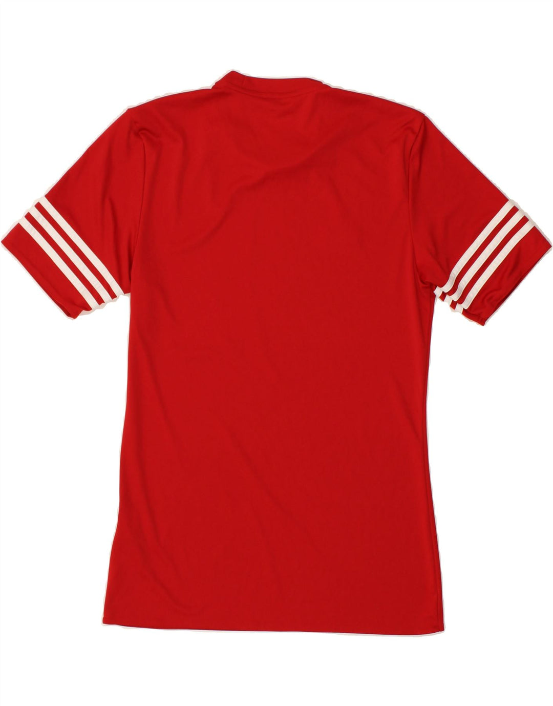 ADIDAS Mens Climalite T-Shirt Top Small Red Polyester Vintage Adidas and Second-Hand Adidas from Messina Hembry 