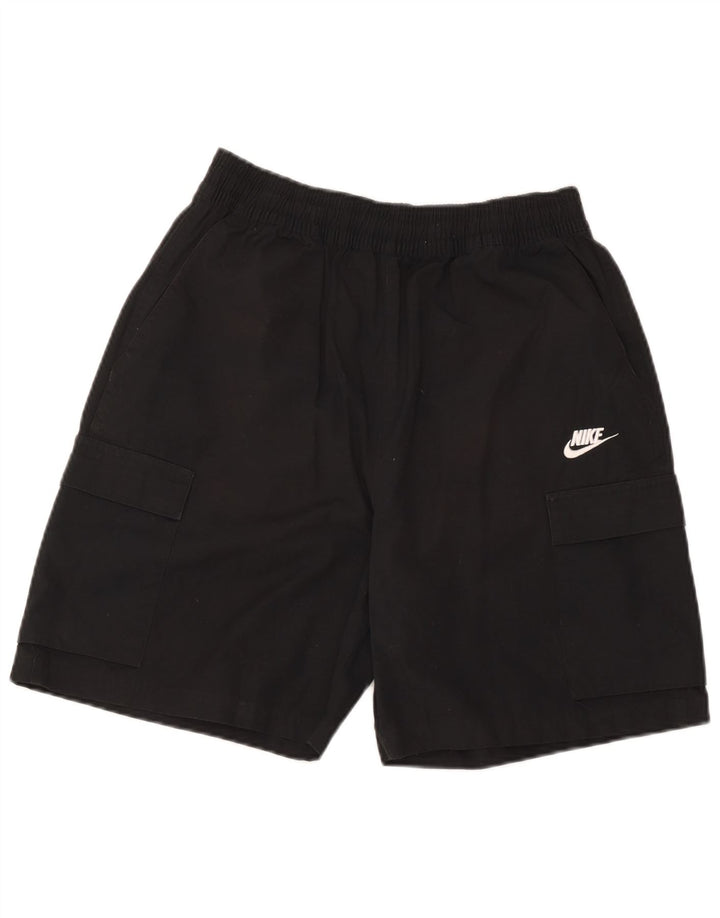 Nike Herre Cargo Sportsshorts Medium Sort Bomuld