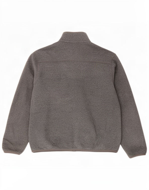 Jaqueta de lã masculina Marks & Spencer UK 42 XL poliéster cinza