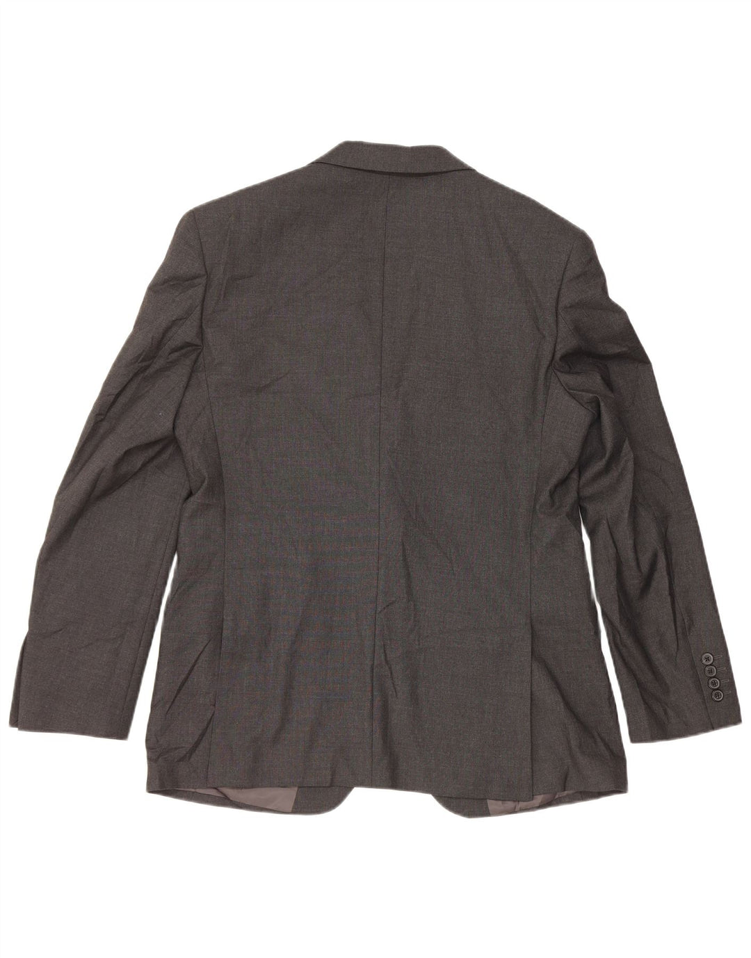 Marks & Spencer Chaqueta tipo blazer de 2 botones para hombre UK 40 Poliéster gris medio