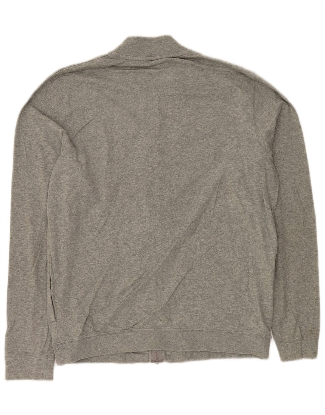 Giacca da tuta da uomo NIKE in cotone grigio medio