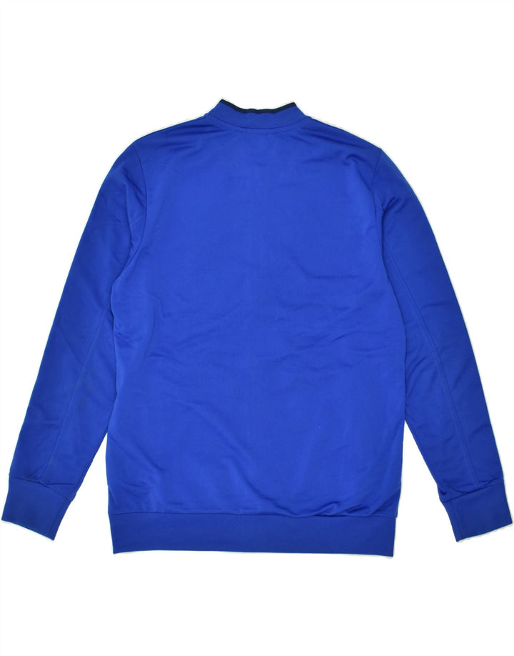 ADIDAS Boys Tracksuit Top Jacket 13-14 Years Blue Polyester | Vintage Adidas | Thrift | Second-Hand Adidas | Used Clothing | Messina Hembry 