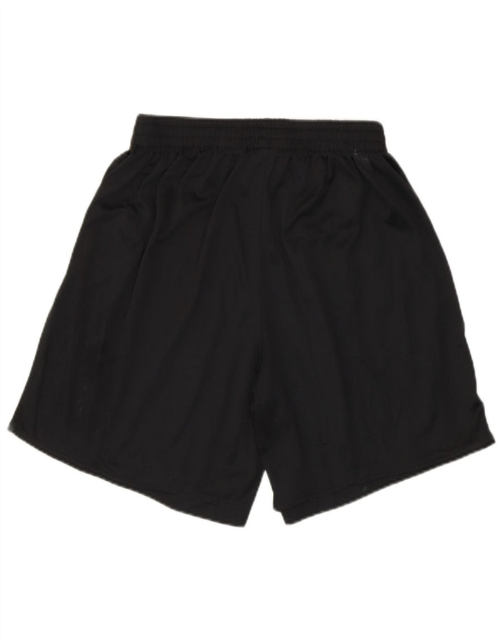 Asics Boys Sport Shorts 13-14 Years Large  Black Colourblock Polyester