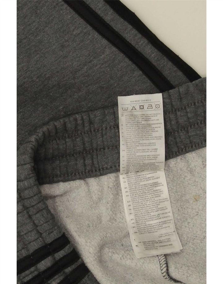Adidas Pantalon de survêtement pour homme en coton gris moyen