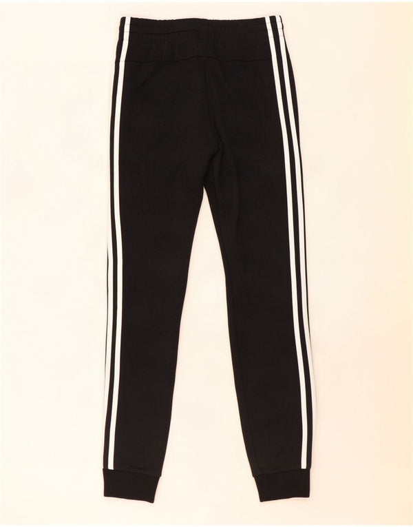 Adidas Pantaloni da tuta da donna Joggers UK 8/10 Small Black Cotton
