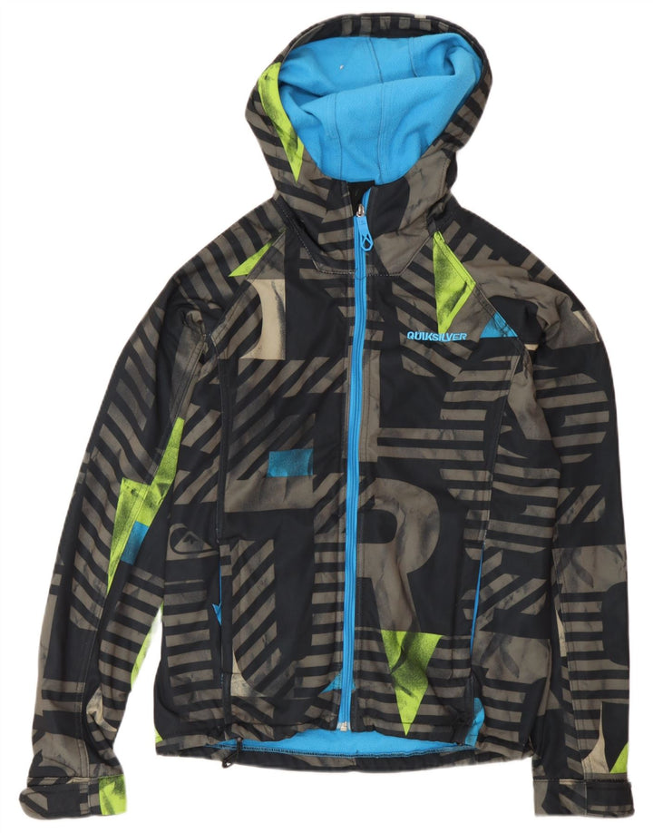 Quiksilver drenge grafisk vindjakke 13-14 år Flerfarvet