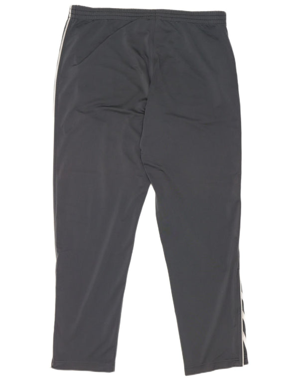 Adidas Pantalon de survêtement pour homme UK 42/44 Large Gris Polyester