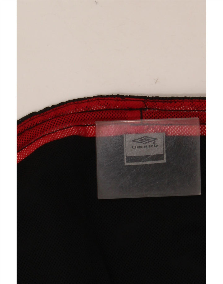 UMBRO Mens Graphic Sport Shorts Medium  Black Colourblock