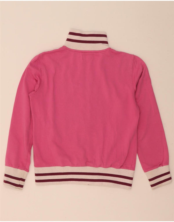 Diadora Veste de survêtement graphique pour femme UK 10 Small Rose Colourblock