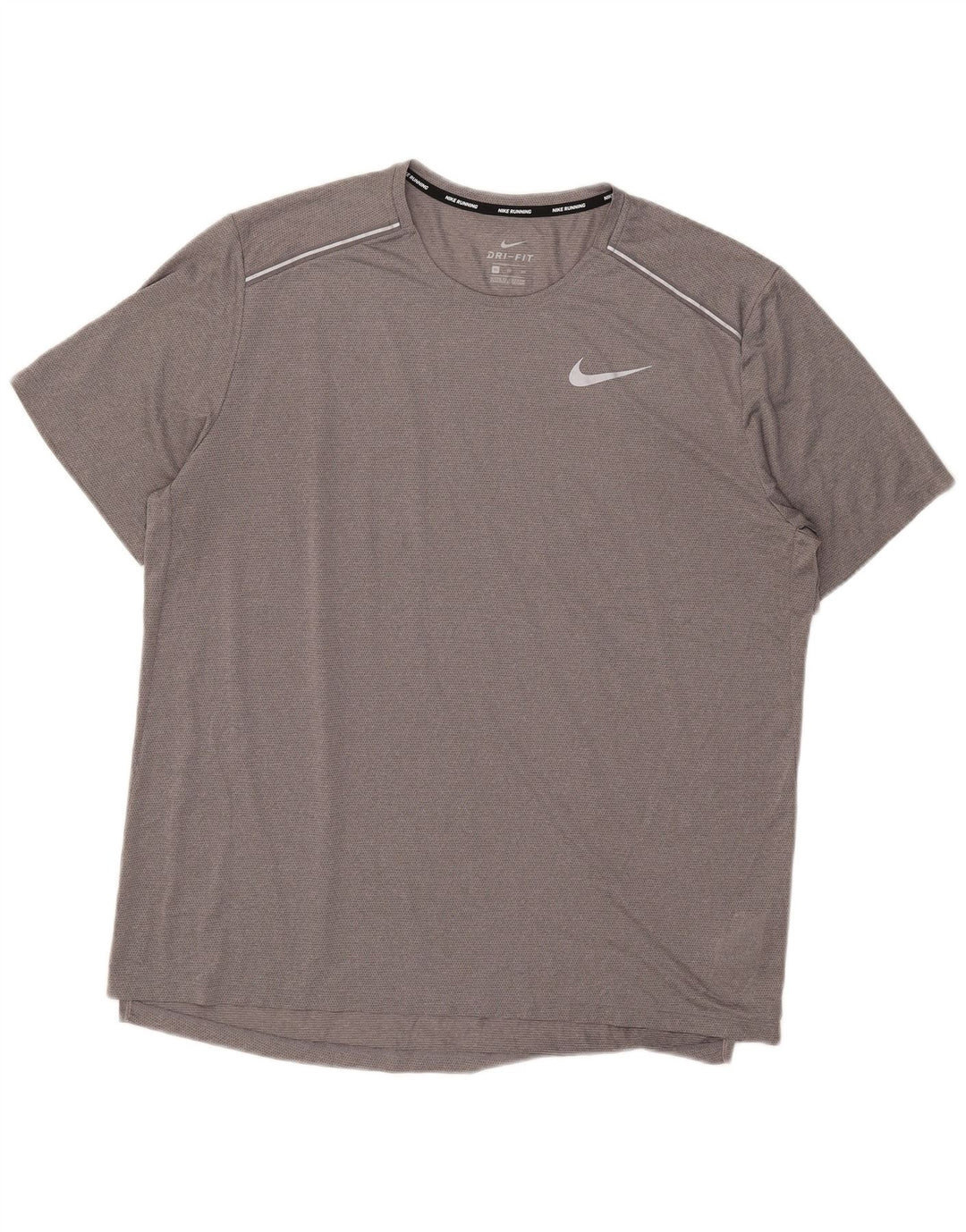 Męska koszulka Nike Dri Fit Top XL, szary poliester
