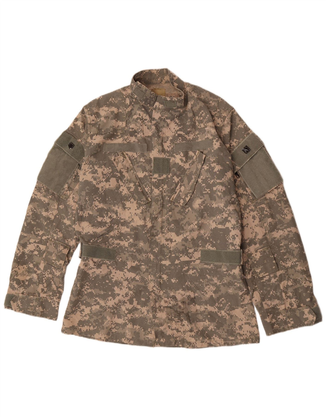 Giacca militare vintage da uomo UK 38 mimetica verde medio
