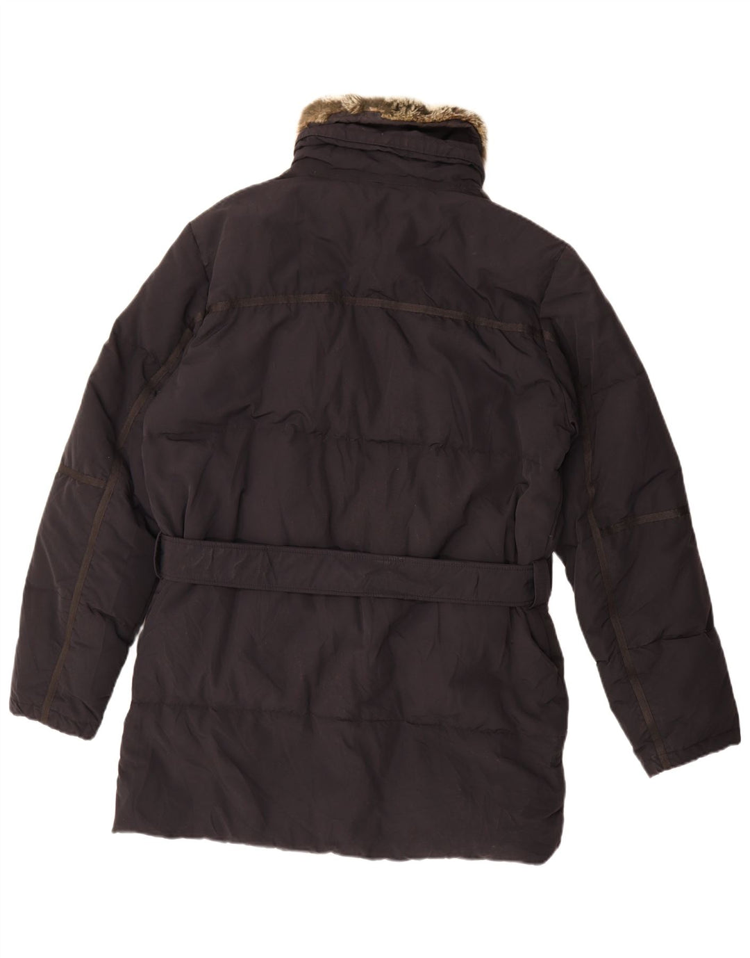 Canadiens Mens Padded Coat UK 38 Medium Black Cotton