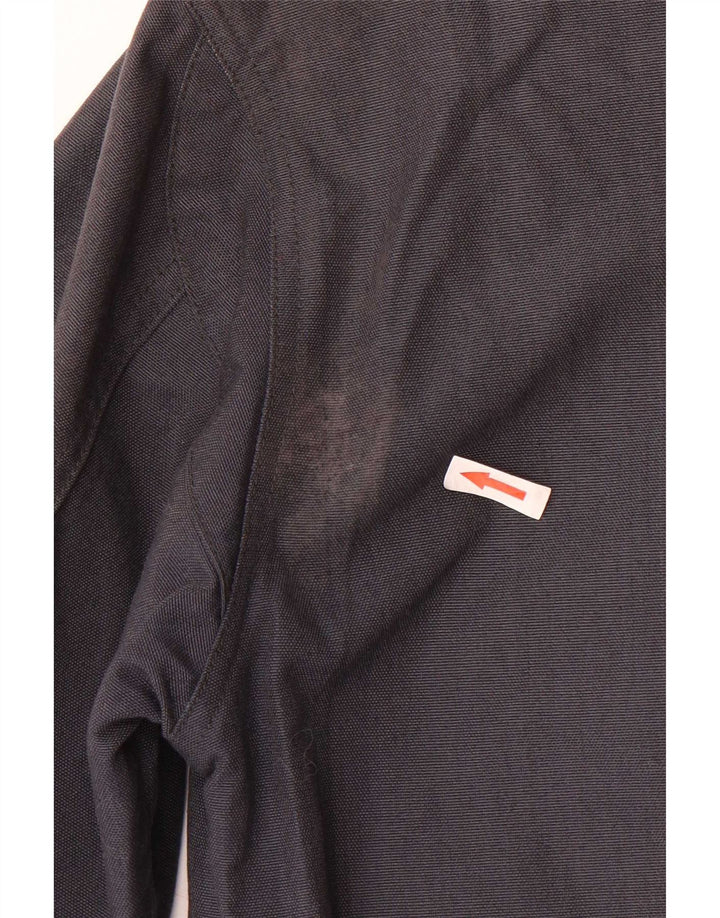 Helly Hansen Herre Utility Jacket UK 36 Small Navy Blue Cotton