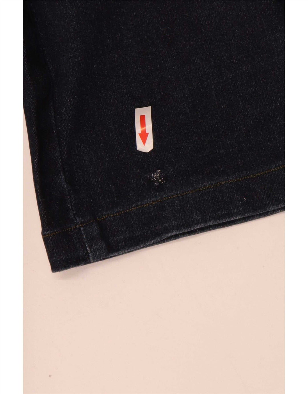 Armani Mens Straight Jeans W32 L30 Blue Cotton