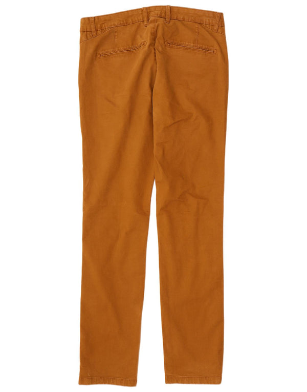 Zara Mens Slim Chino nadrág EU 44 Large W34 L34 Beige