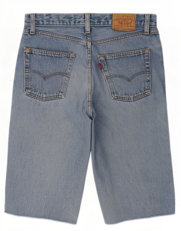 Pantaloncini di jeans Levi's 901 da uomo medi W31 in cotone blu