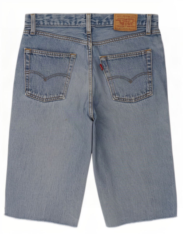 Pantaloncini di jeans Levi's 901 da uomo medi W31 in cotone blu