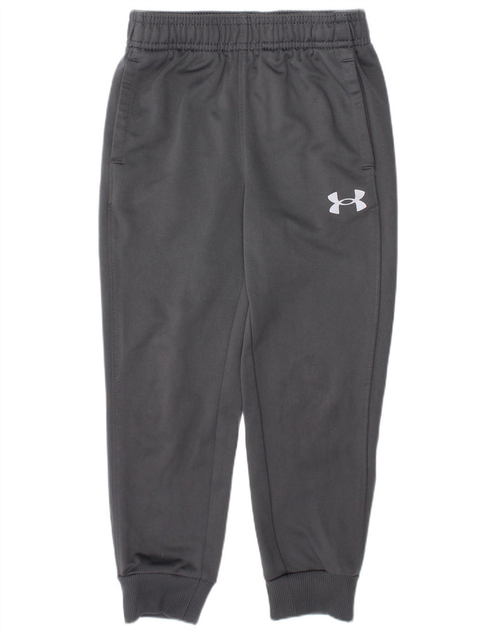 UNDER ARMOUR Chłopięce spodnie dresowe Joggery 3-4 lata Szary poliester