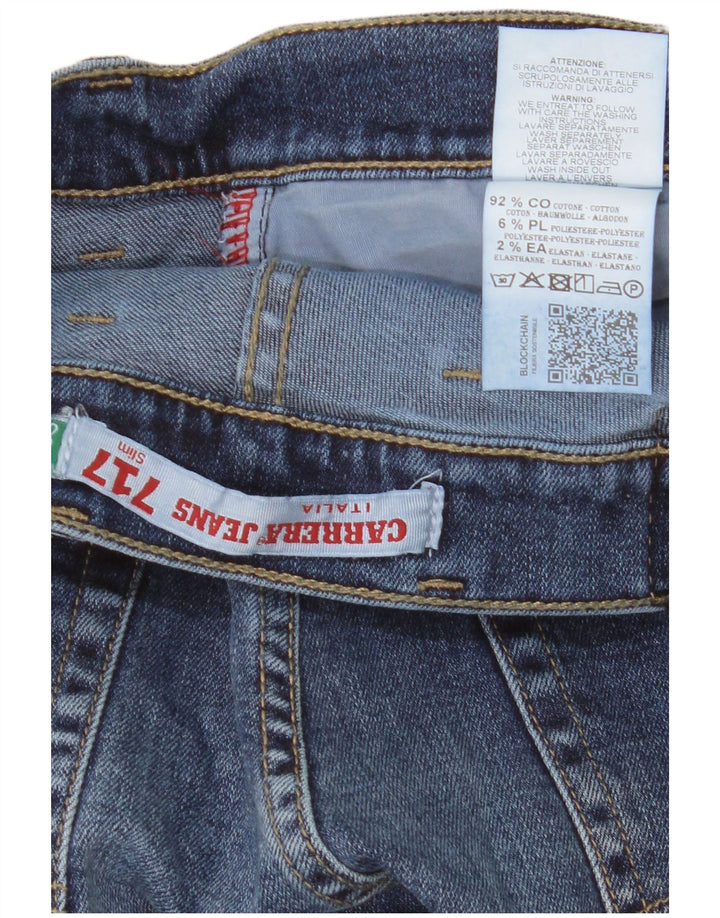 Carrera Herren 717 Slim Jeans IT 48 Medium W33 L32 Blaue Baumwolle
