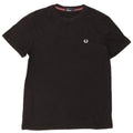 Fred Perry T-Shirt Homme Noir Moyen Coton