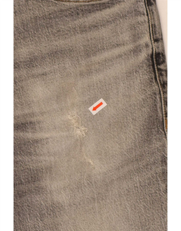 Tommy Hilfiger Mens Slim Jeans W32 L30 Grey Cotton
