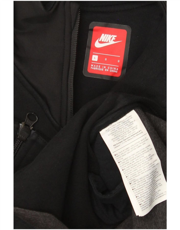 Giacca a vento da donna Nike UK 16 grande cotone nero