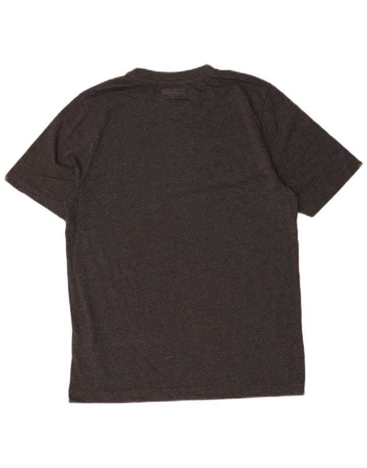 Tricou grafic pentru bărbați Kappa Top din bumbac gri mediu