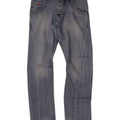Energie Mens Straight Jeans W32 L34 Blue Cotton