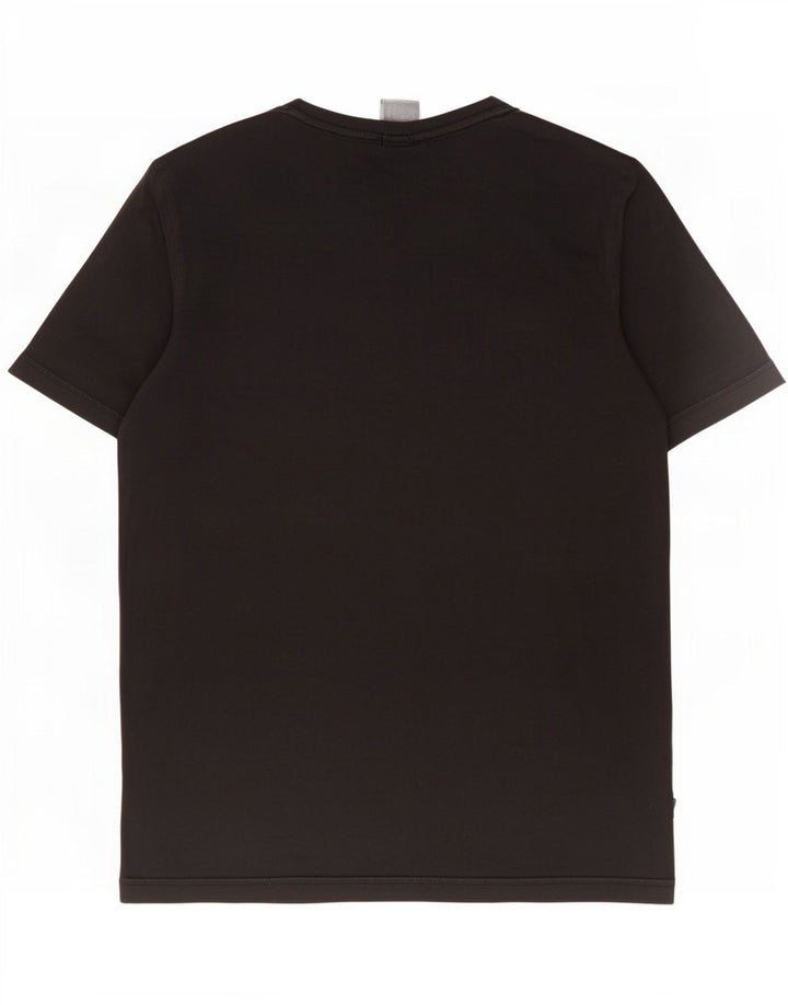 Puma Mens Graphic T-Shirt Top Medium Black Cotton