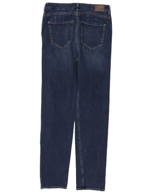 Marks & Spencer Damen Sienna Straight Jeans UK 14 Large W32 L31 Marineblau