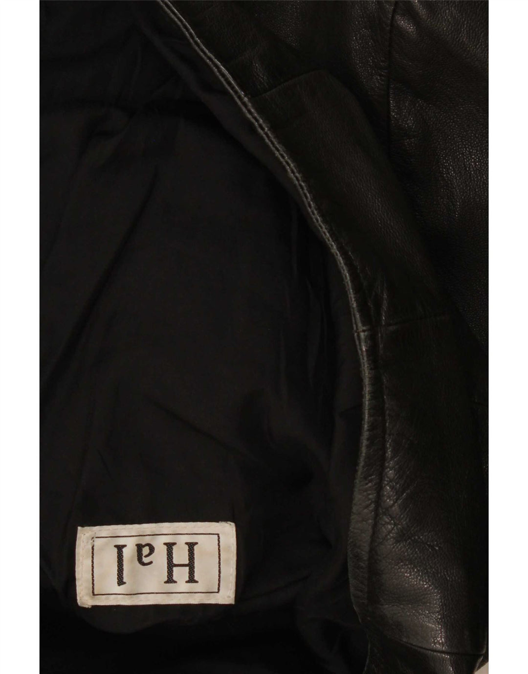 Vintage Mens Leather Jacket UK 40 Large Black