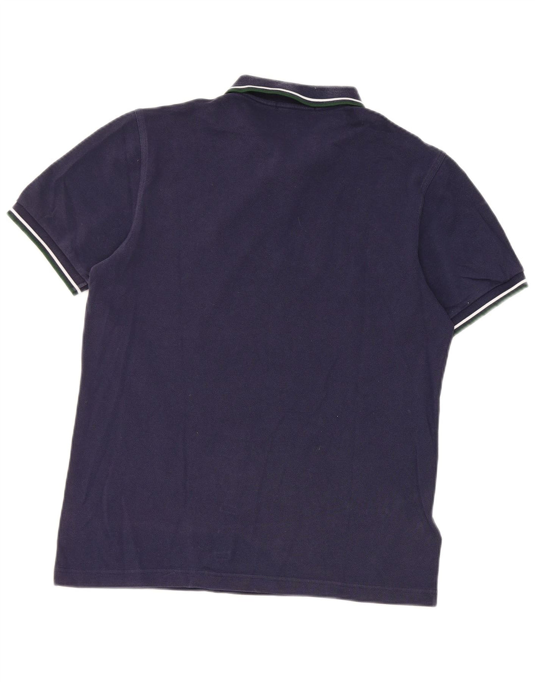 Fred Perry Mens Polo Shirt Medium Navy Blue Cotton