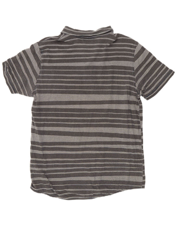 Paul Smith Polo Homme Gris Moyen Rayé Coton