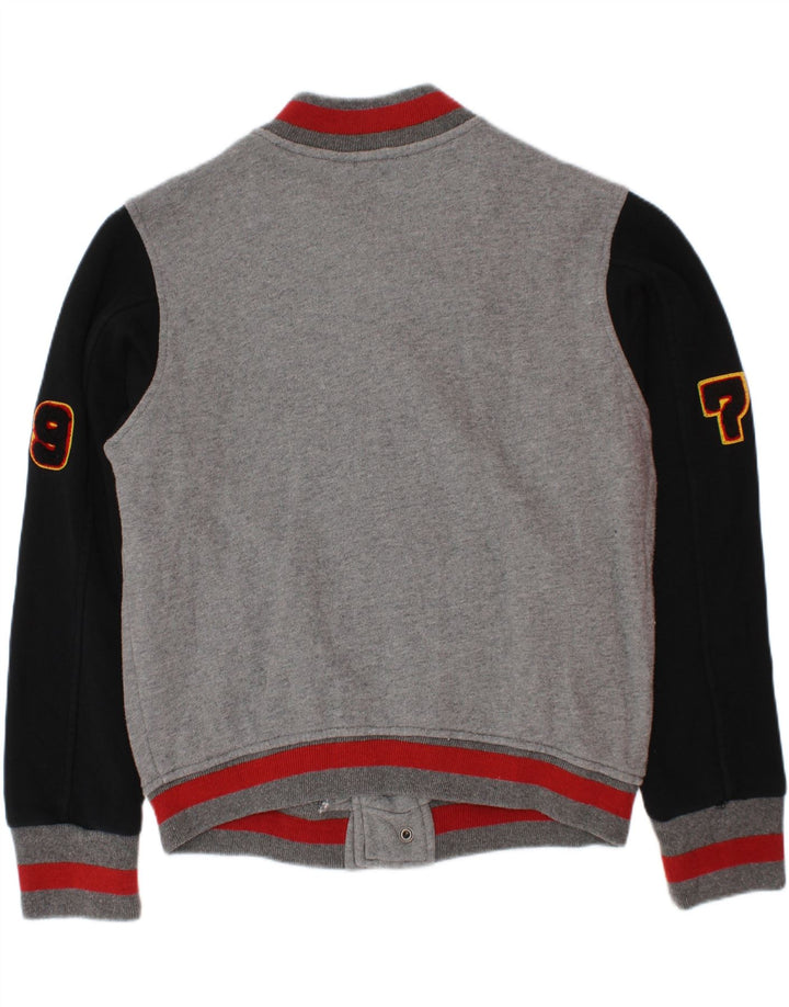 Jachetă Varsity cu grafică pentru băieți Diesel 7-8 ani, gri Colorblock