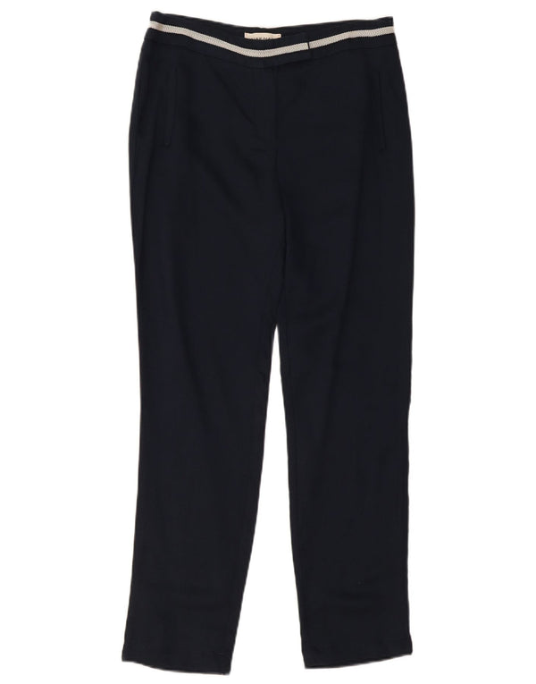 Naf Womens Slim Chino Trousers EU 36 Small W30 L28 Navy Blue