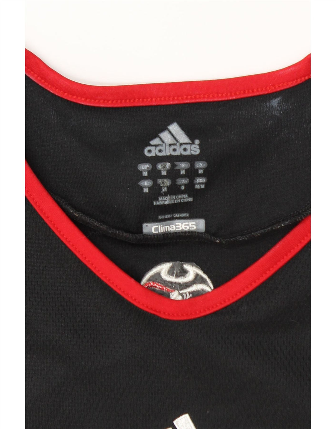 ADIDAS Mens Clima 365 T-Shirt Top Medium Black Polyester