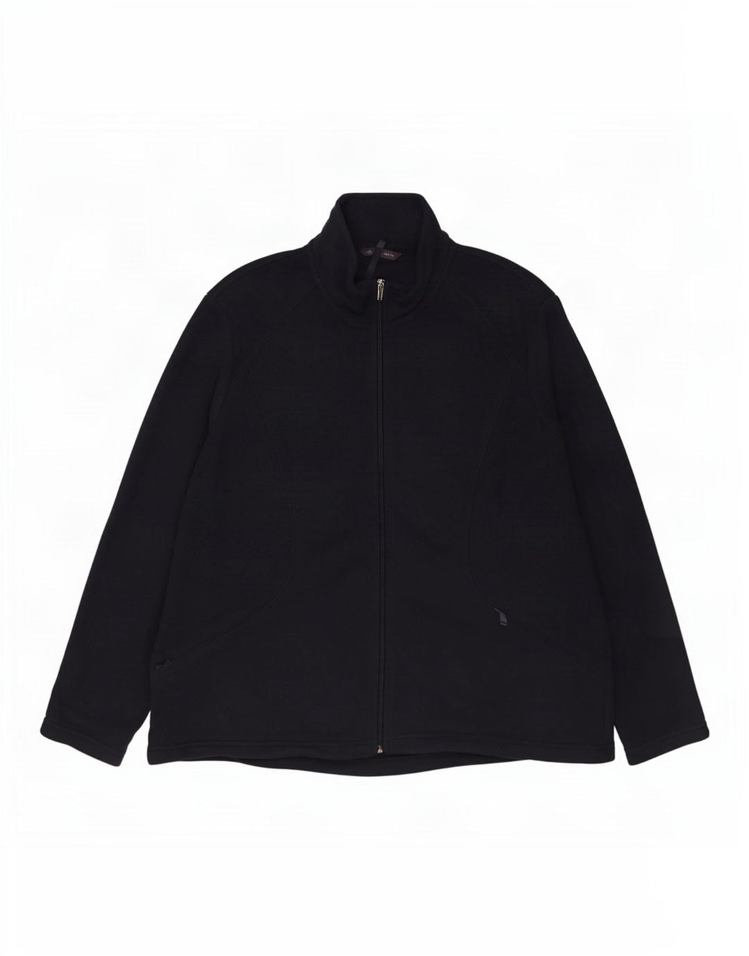 Jaqueta de lã feminina Marks & Spencer UK 20 2XL poliéster azul marinho