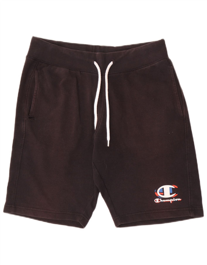 Champion Mens Sport Shorts Medium Black Cotton