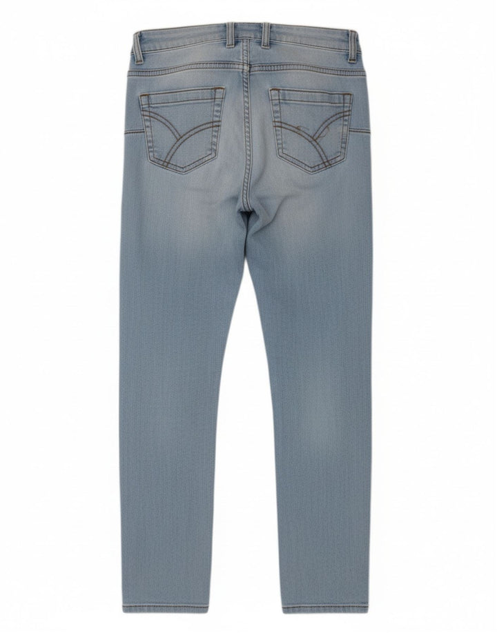 Dack's Womens Skinny Jeans IT 42 Medium W28 L26 Blue Cotton
