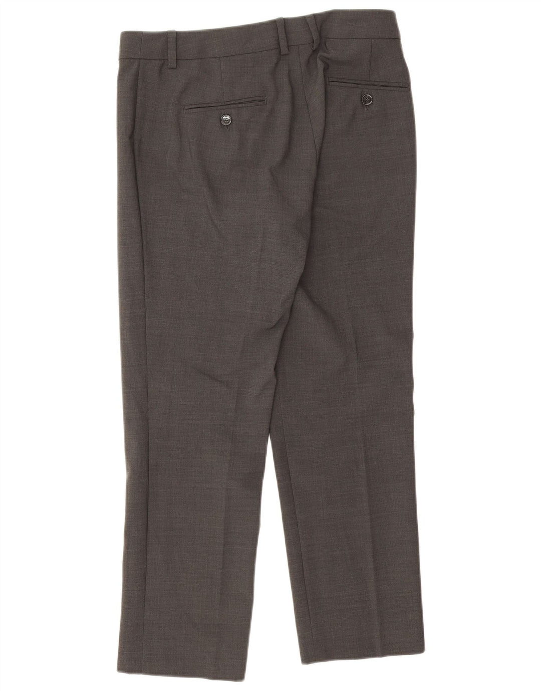 Max Mara Womens Weekend Slim Fit Casual Trousers W26 L26 Grey